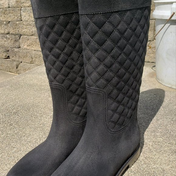 Tommy Hilfiger Babette Quilted Rain Boots - Picture 3 of 3